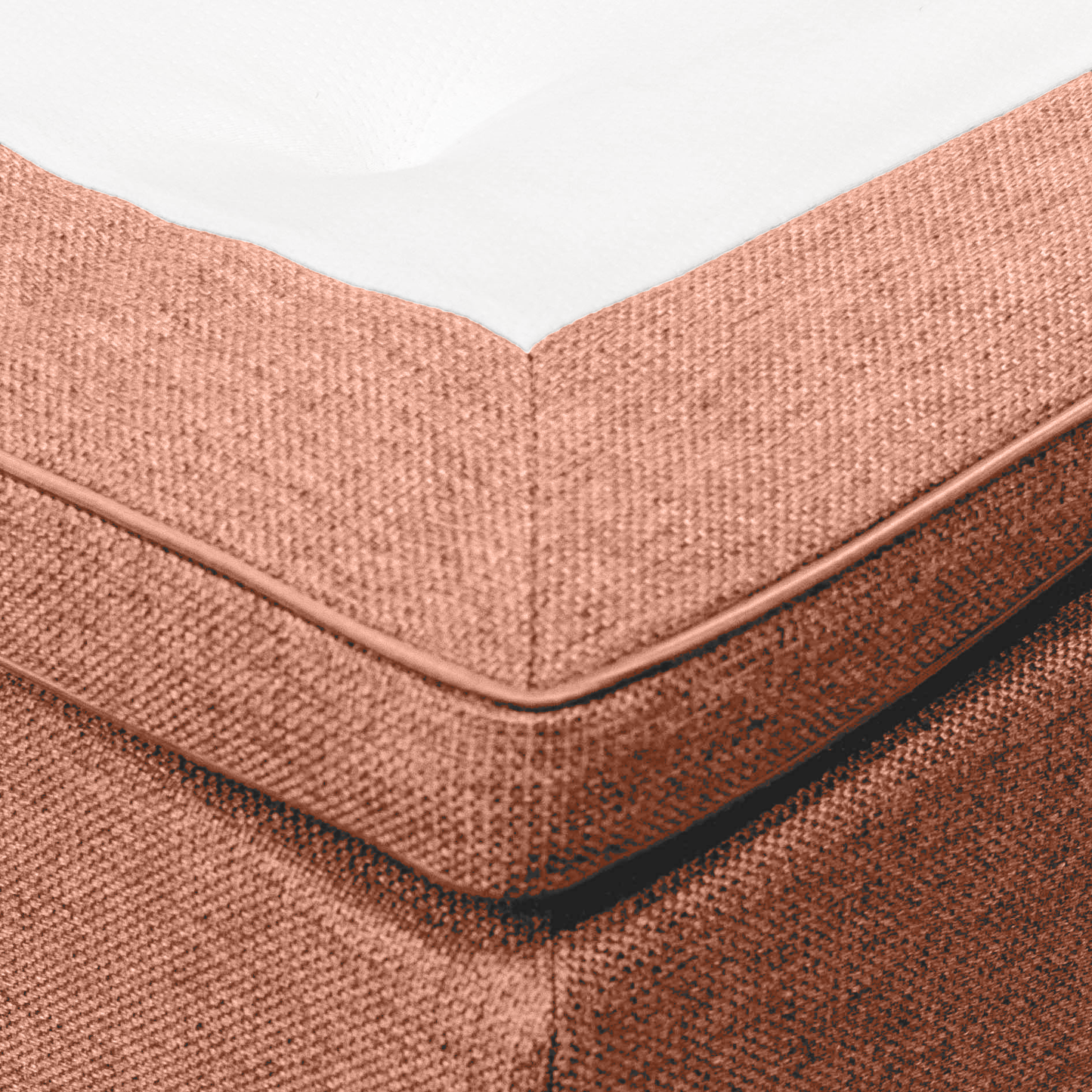 Kontinentinė lova UNI, rožinis 120x200