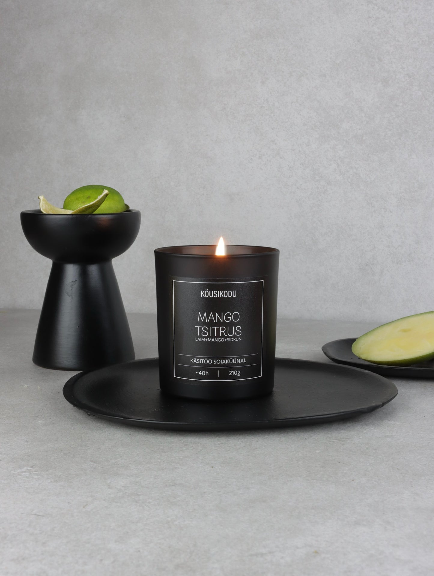 Sojas vaska svece Mango un Citruss