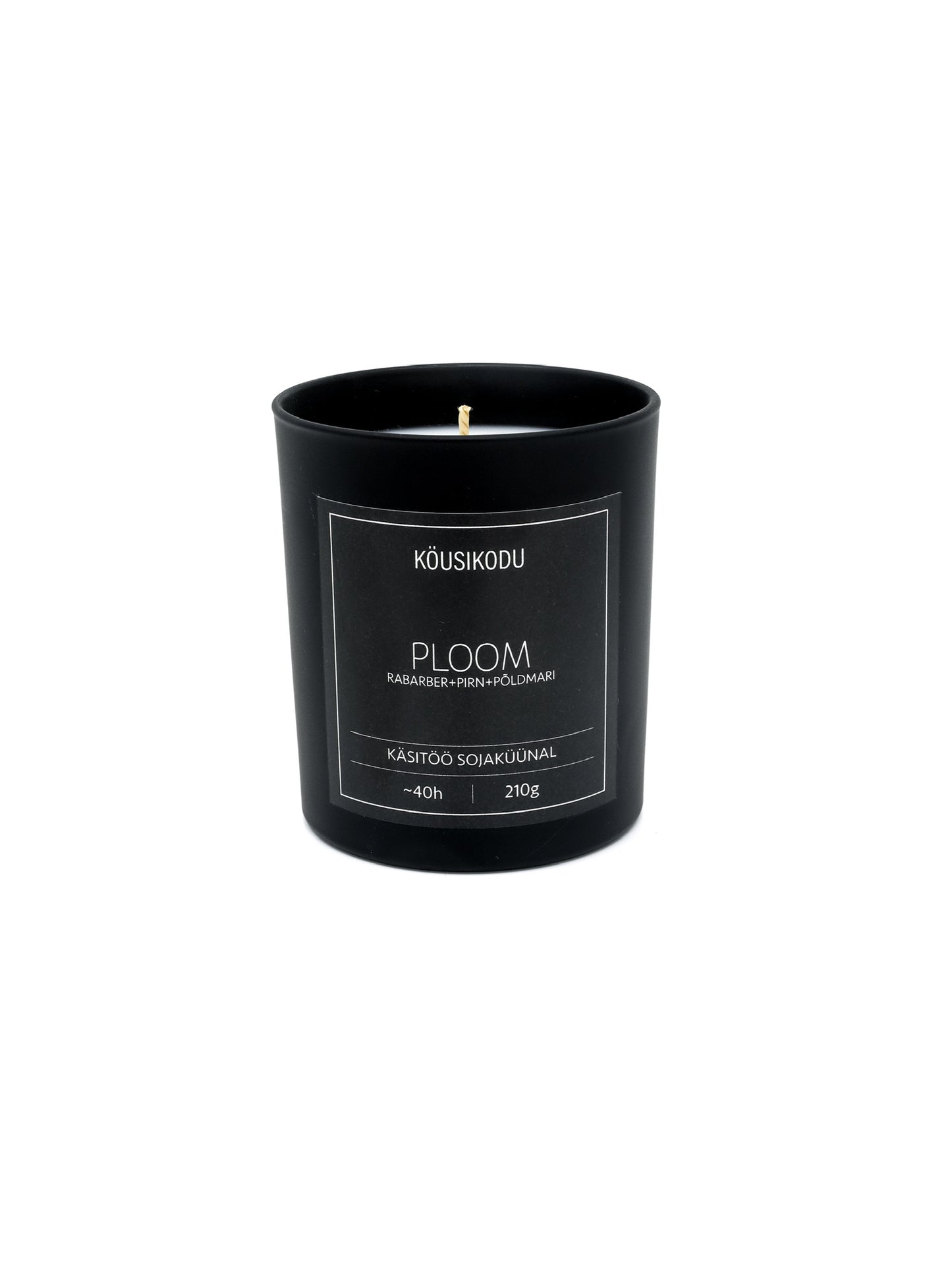 Sojas Vaska Svece Plūme