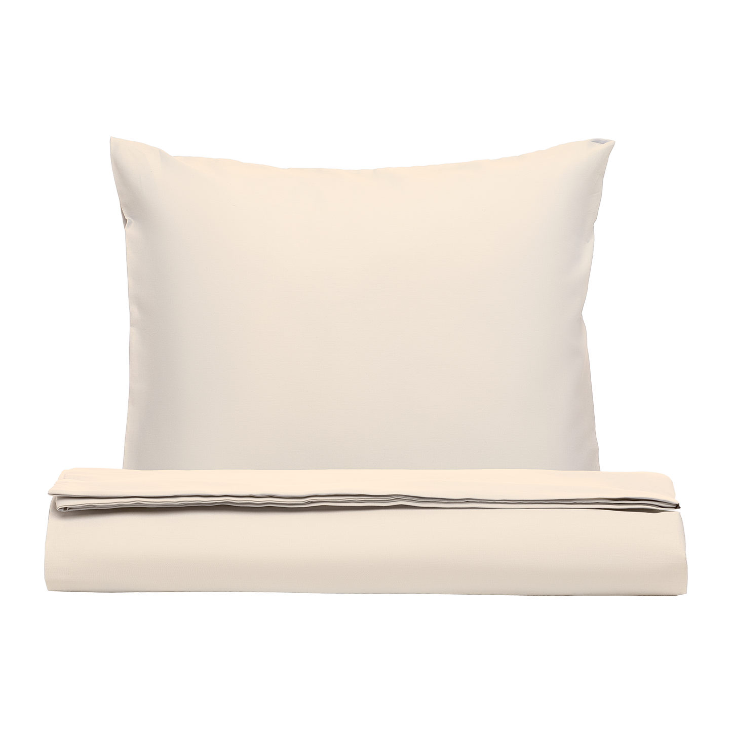 PHB Silky Satin Bedding Set Light Cream 150x210/50x60