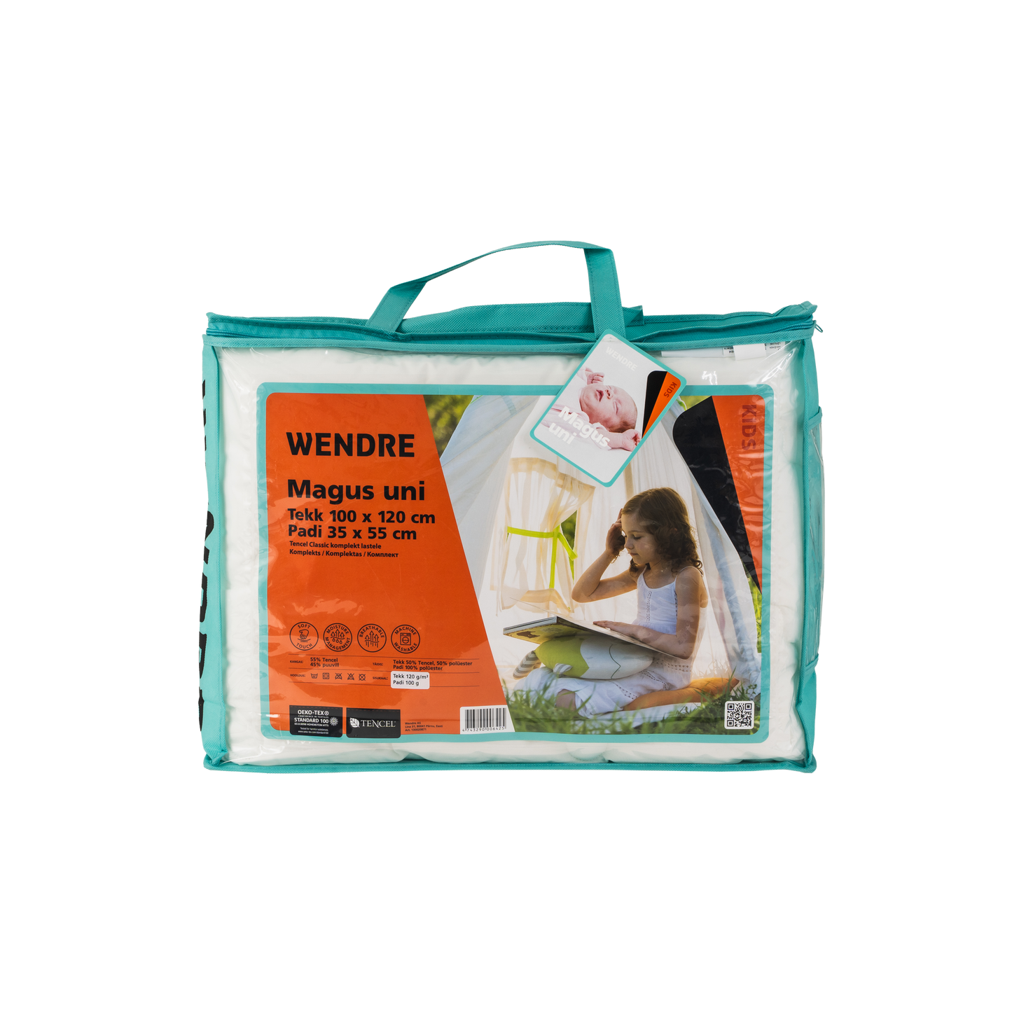 Komplekts Sweet Dreams Sega 100x120 un spilvens 35x55