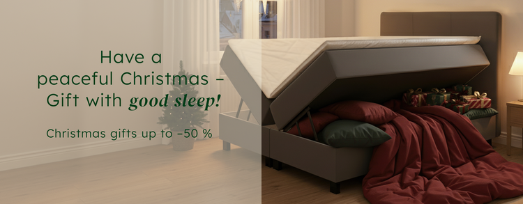Have a peaceful Christmas – Gift with good sleep