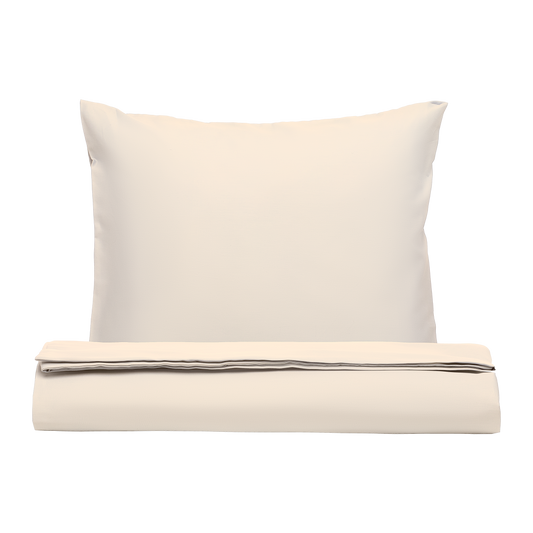 PHB Silky Satin siidjas voodipesukomplekt Light Cream 150x210/50x60