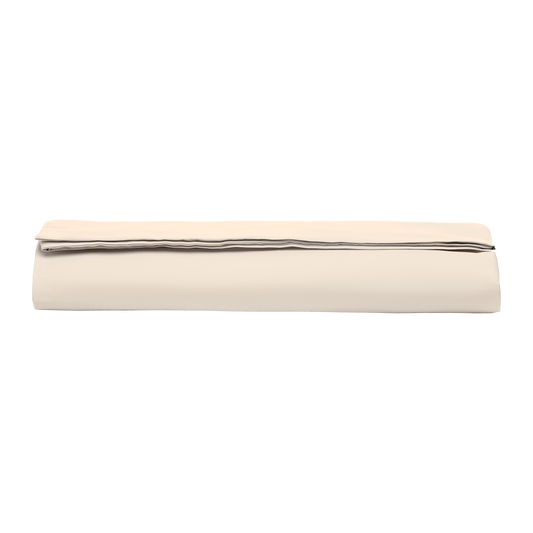 PHB Silky Satin Fitted Sheet Light Cream 180x200x25