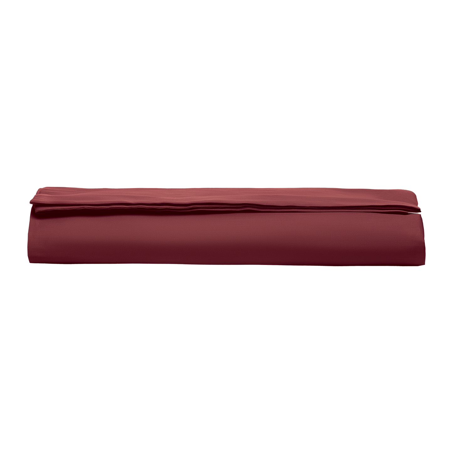 PHB Silky Satin Fitted Sheet Ruby Wine 140x200x25