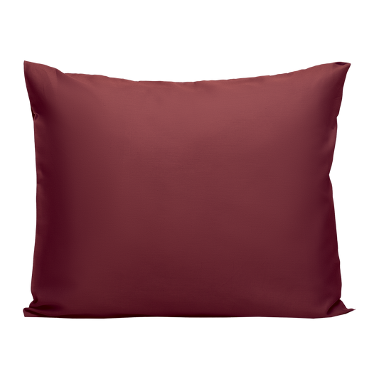 PHB Silky Satin Pillowcase Ruby Wine 50x70