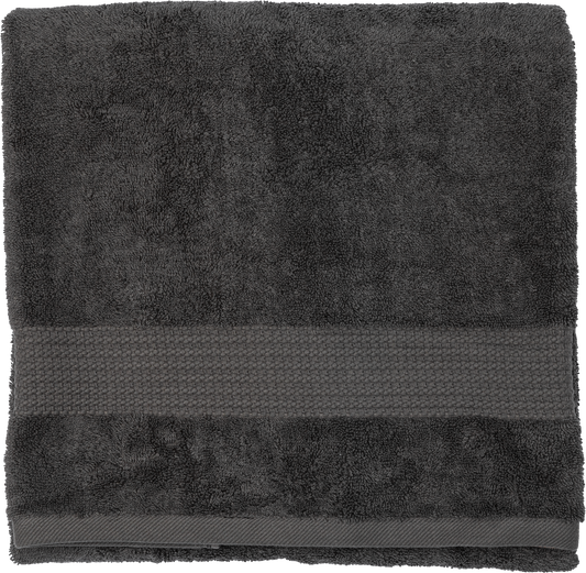 TERRY TOWEL 70X140 BAMBOO GSM 600 DARK GREY