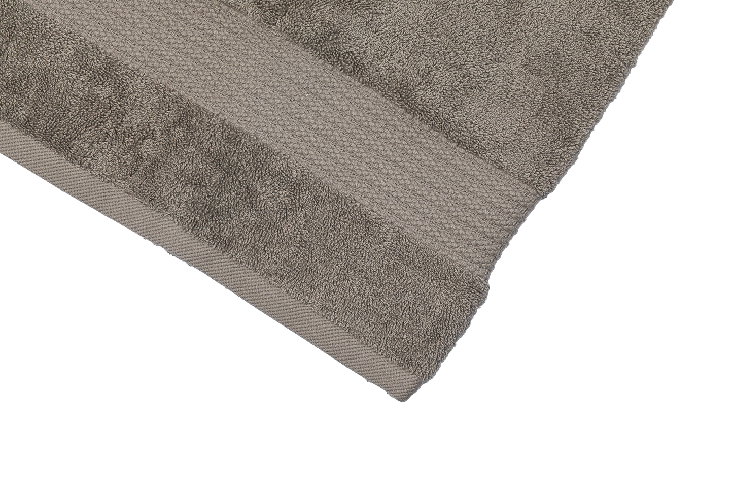TERRY TOWEL 50X100 BAMBOO GSM 600 LIGHT GREY