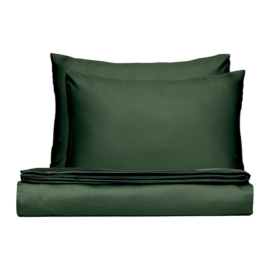 PHB Silky Satin Bedding set Dark Green 200x220/50x60x2
