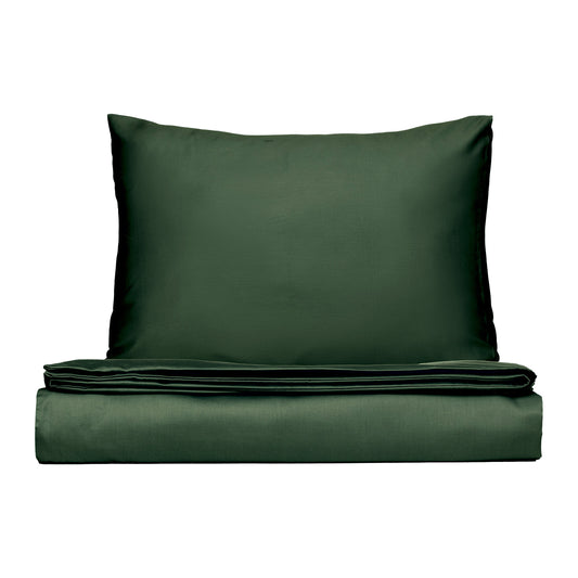 PHB Silky Satin Bedding set Dark Green 150x210/50x60