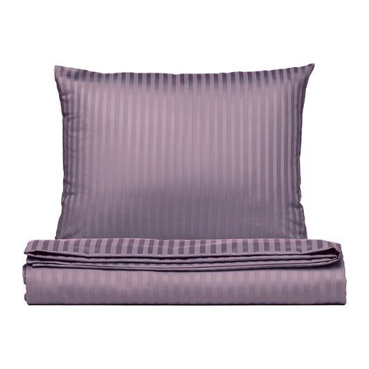 PHB Silky Satin patalynės komplektas dryžuota Excalibur Grey 150x210/50x60