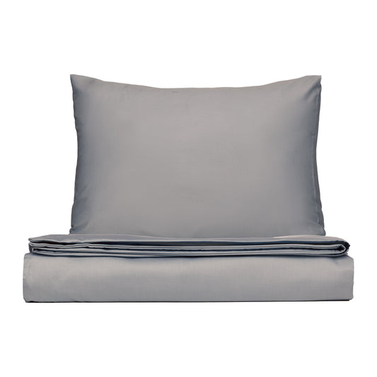 PHB Silky Satin Bedding set Stone Grey 150x210/50x60