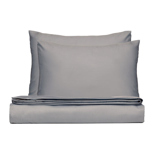 PHB Silky Satin Bedding set Stone Grey 200x220/50x60x2