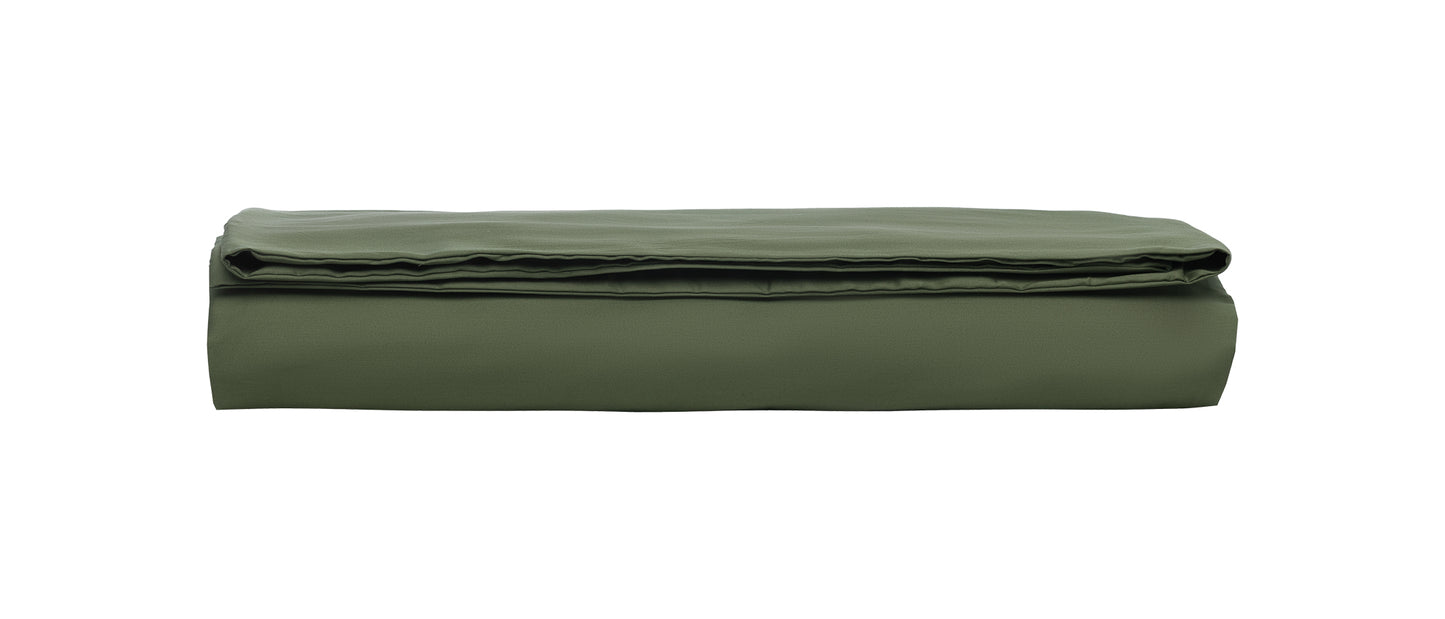 PHB Silky Satin voodipesukomplekt Moss Green150x210/50x60