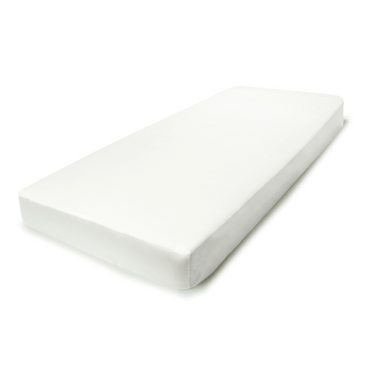 PHB Silky Satin Fitted sheet Opt. White 140x200x25