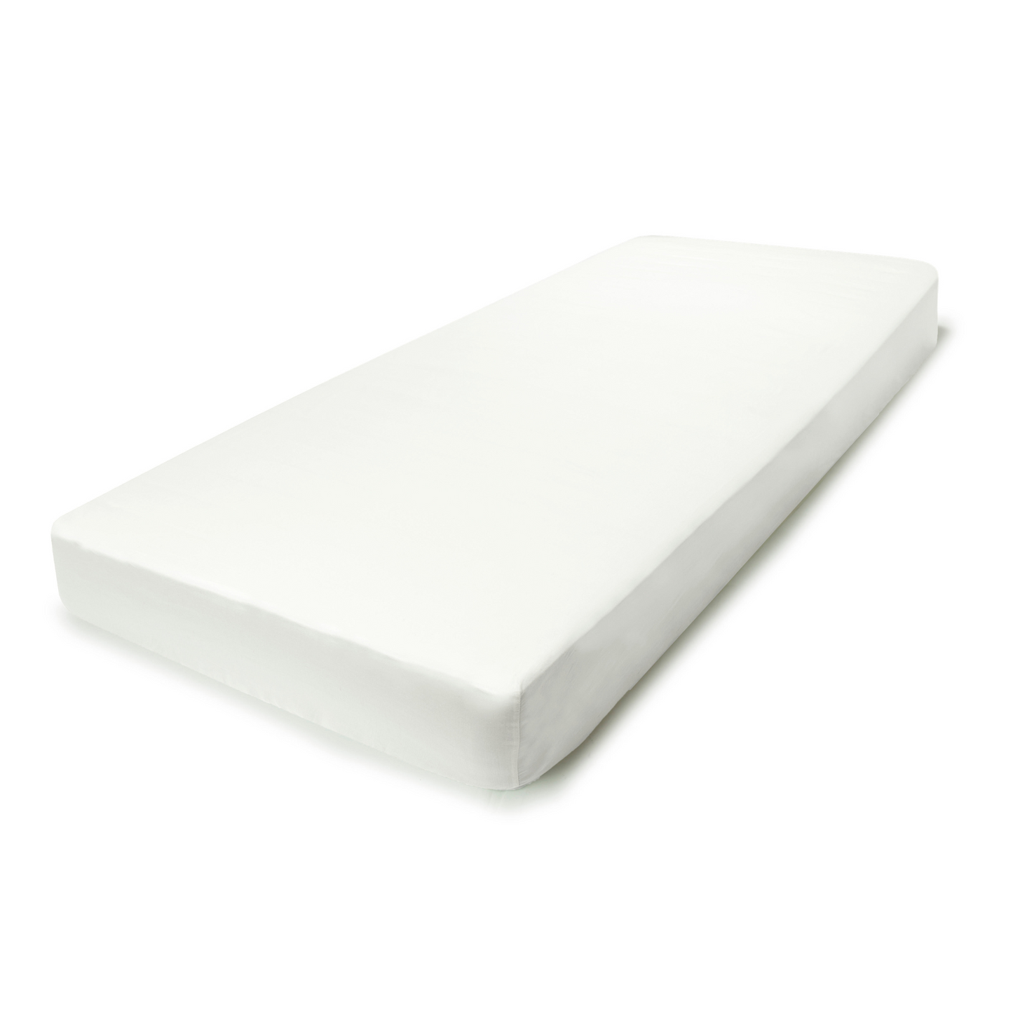 PHB Silky Satin kummiga voodilina Opt. White 180x200x25