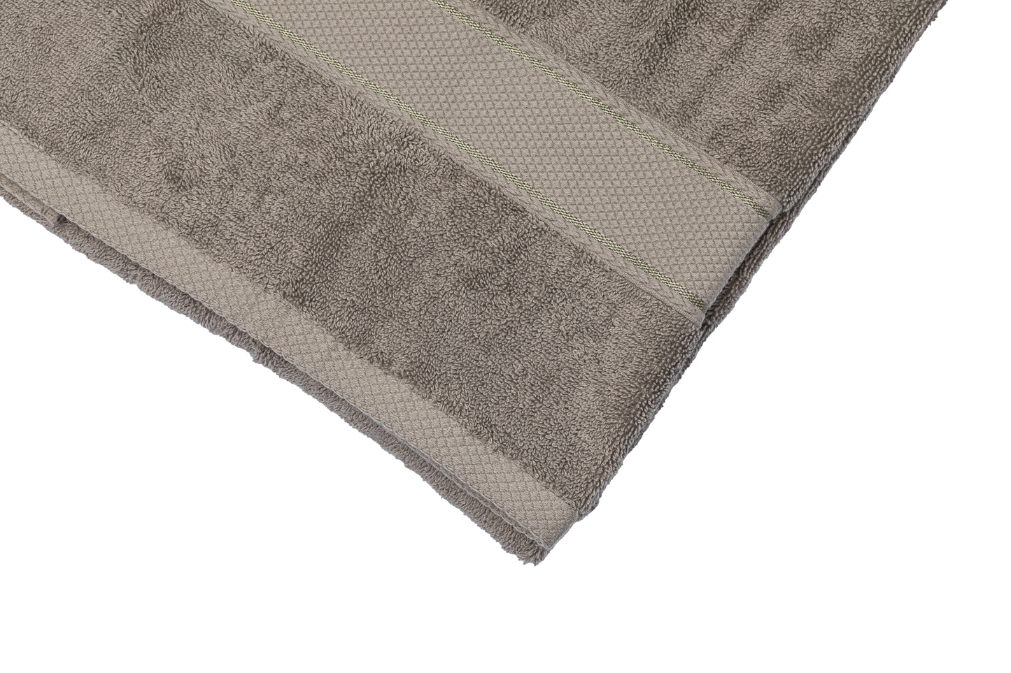 TERRY TOWEL 100X150 100% COTTON GSM 600 LIGHT GREY