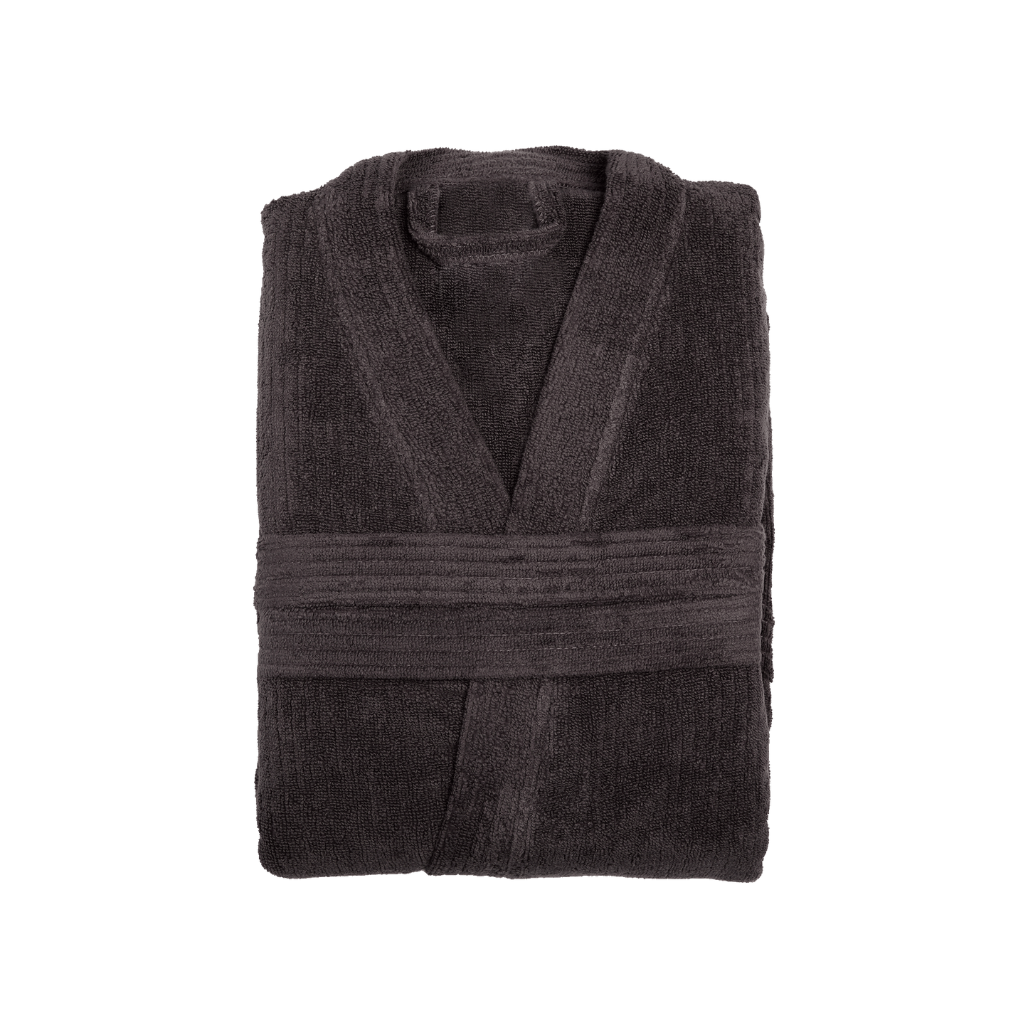 Bathrobe XS/S, 100% cotton, grey